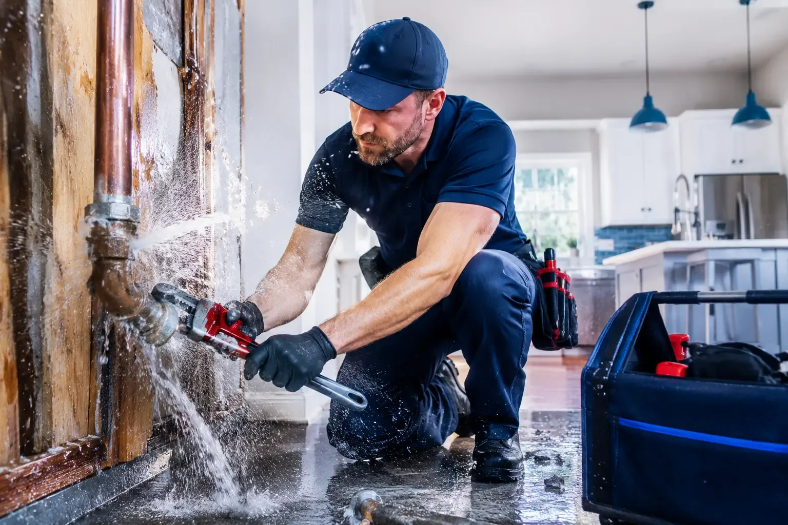 Local emergency pipe repair professionals in West Burlington, IA